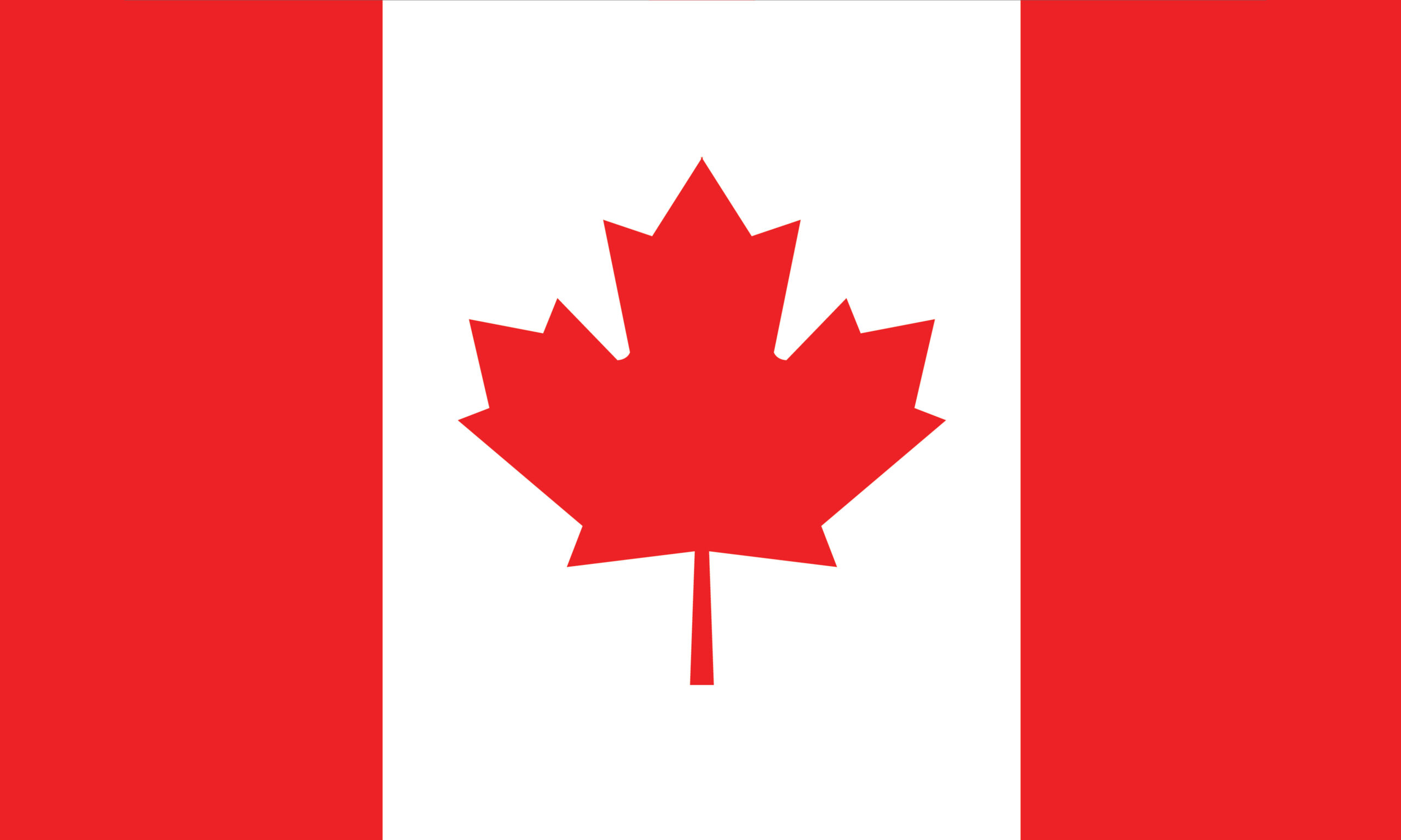 vector background of canada flag